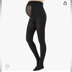 Calzitaly - Black Maternity Tights